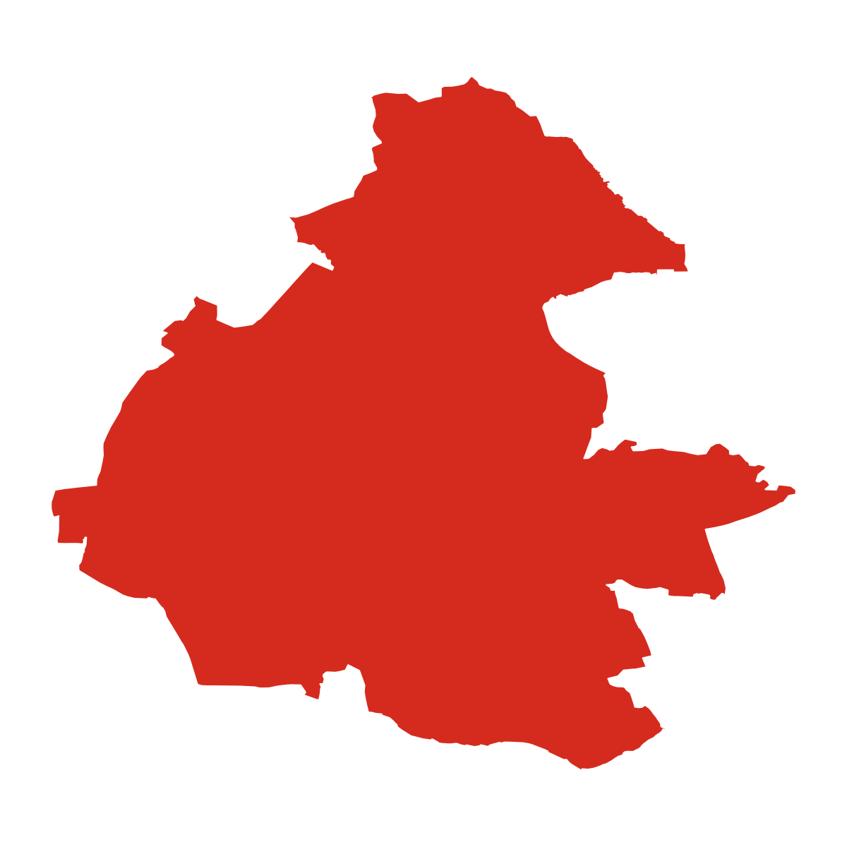 Hranice obce Vráclov
