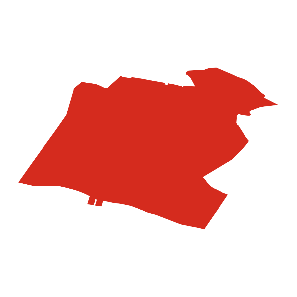 Vracovice boundary map