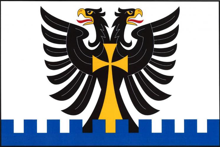Flag of Vračovice-Orlov, Pardubice Region