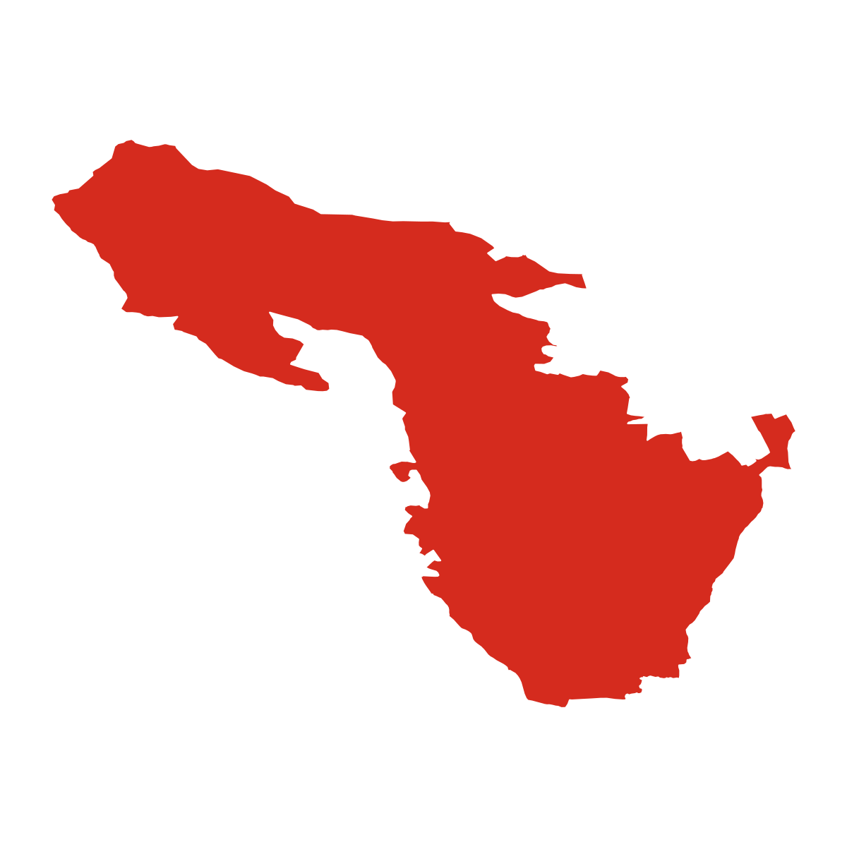 Vranovice boundary map