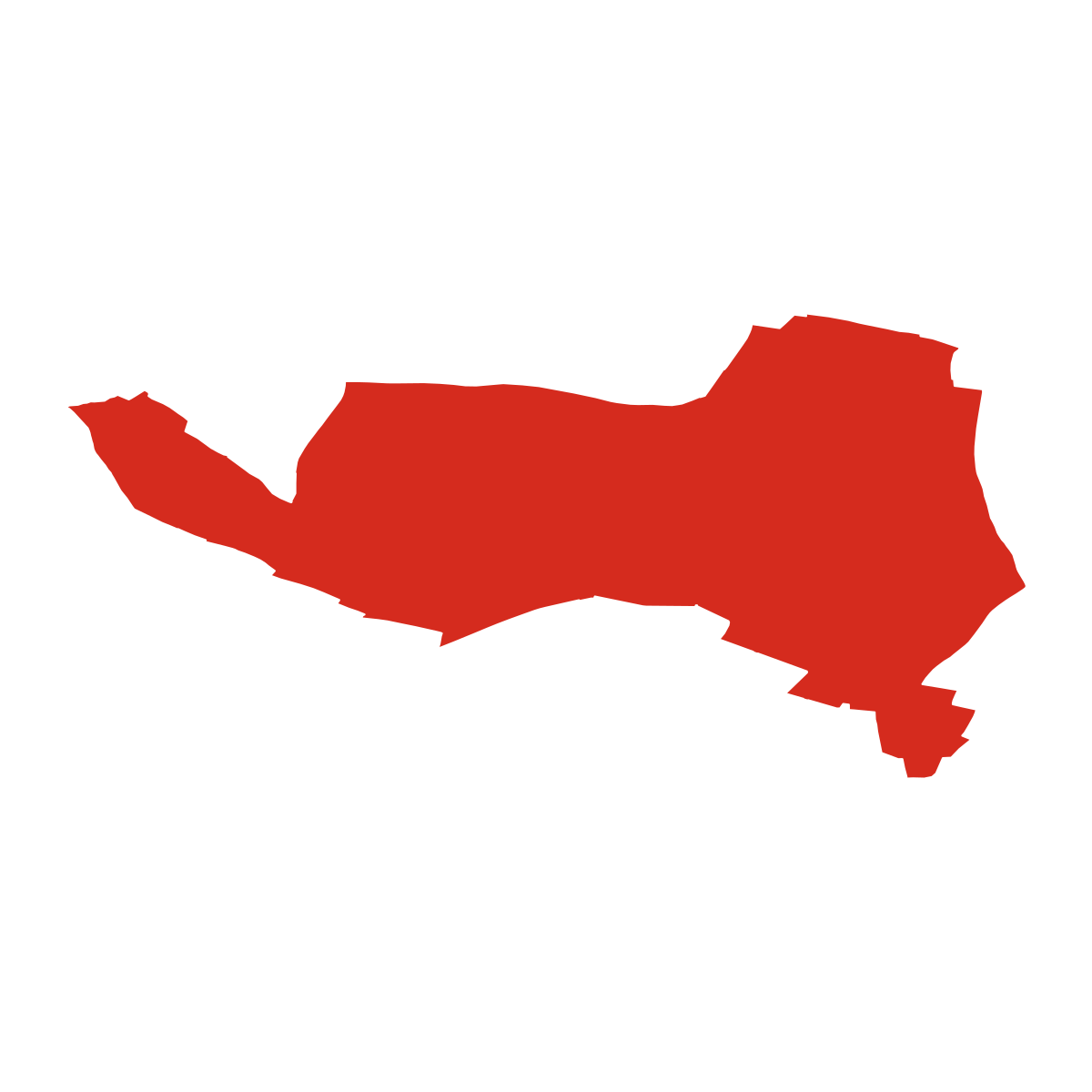 Vranovice-Kelčice boundary map