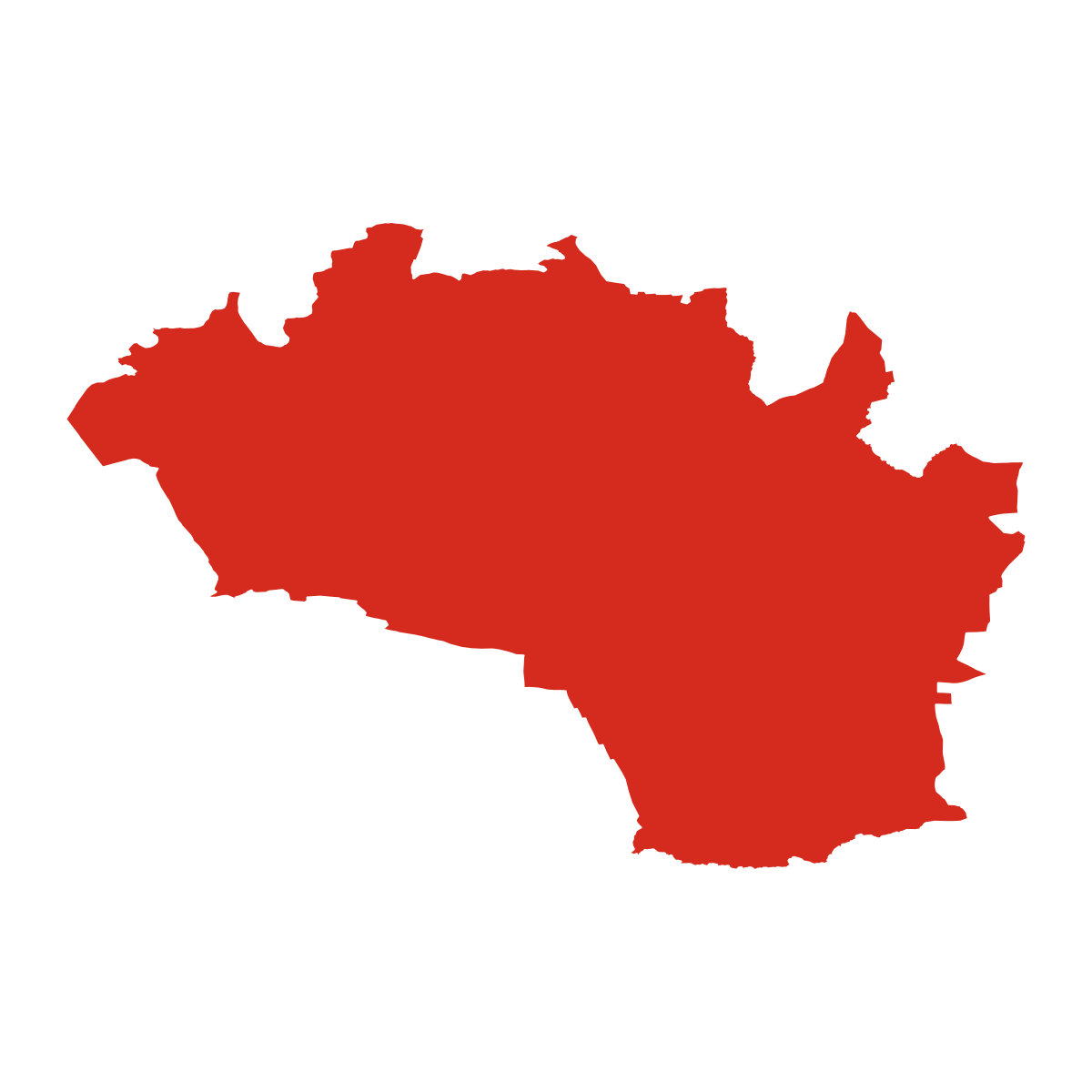 Vranovsko boundary map