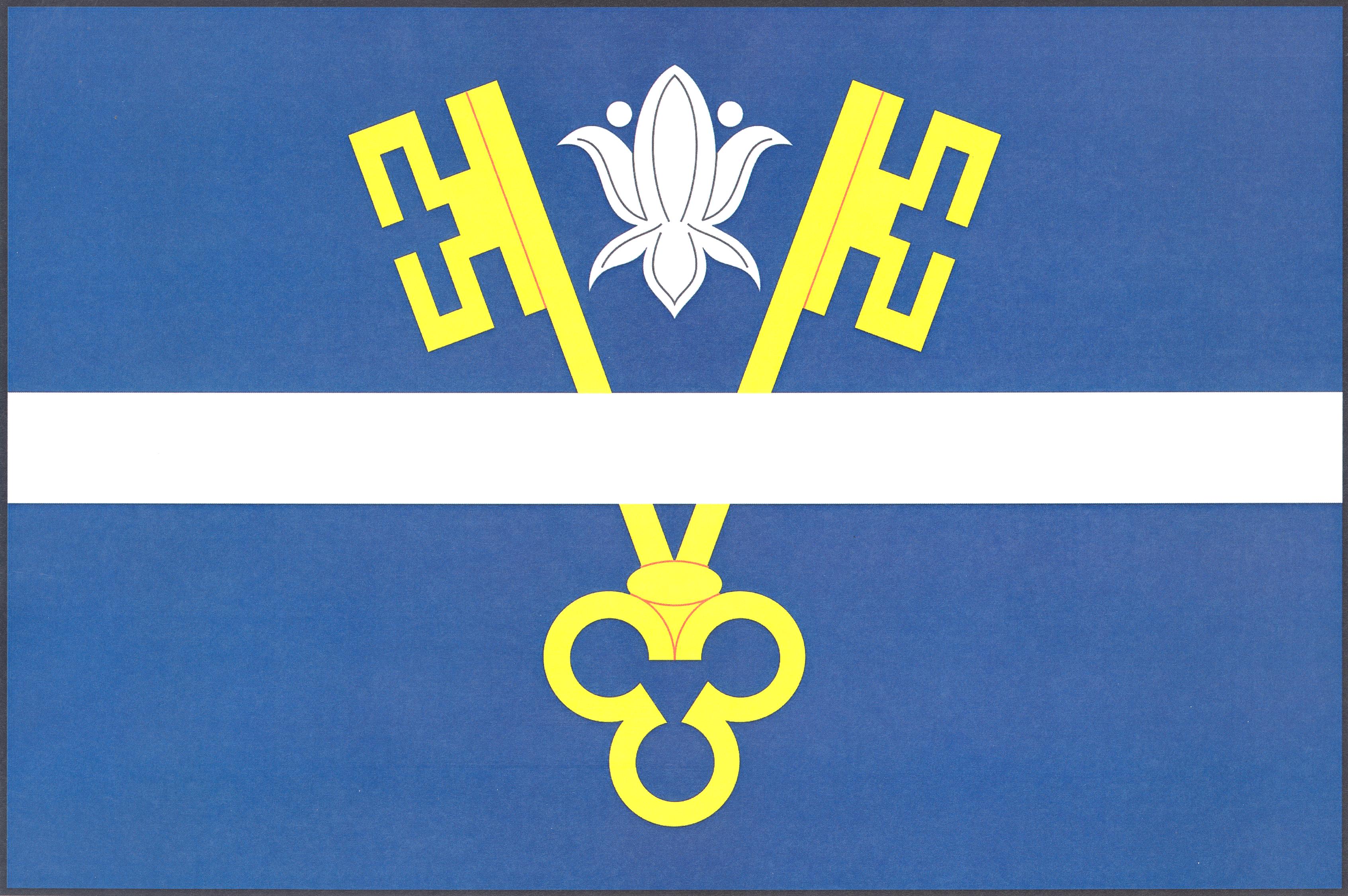 Flag of Vražné, Moravian-Silesian Region