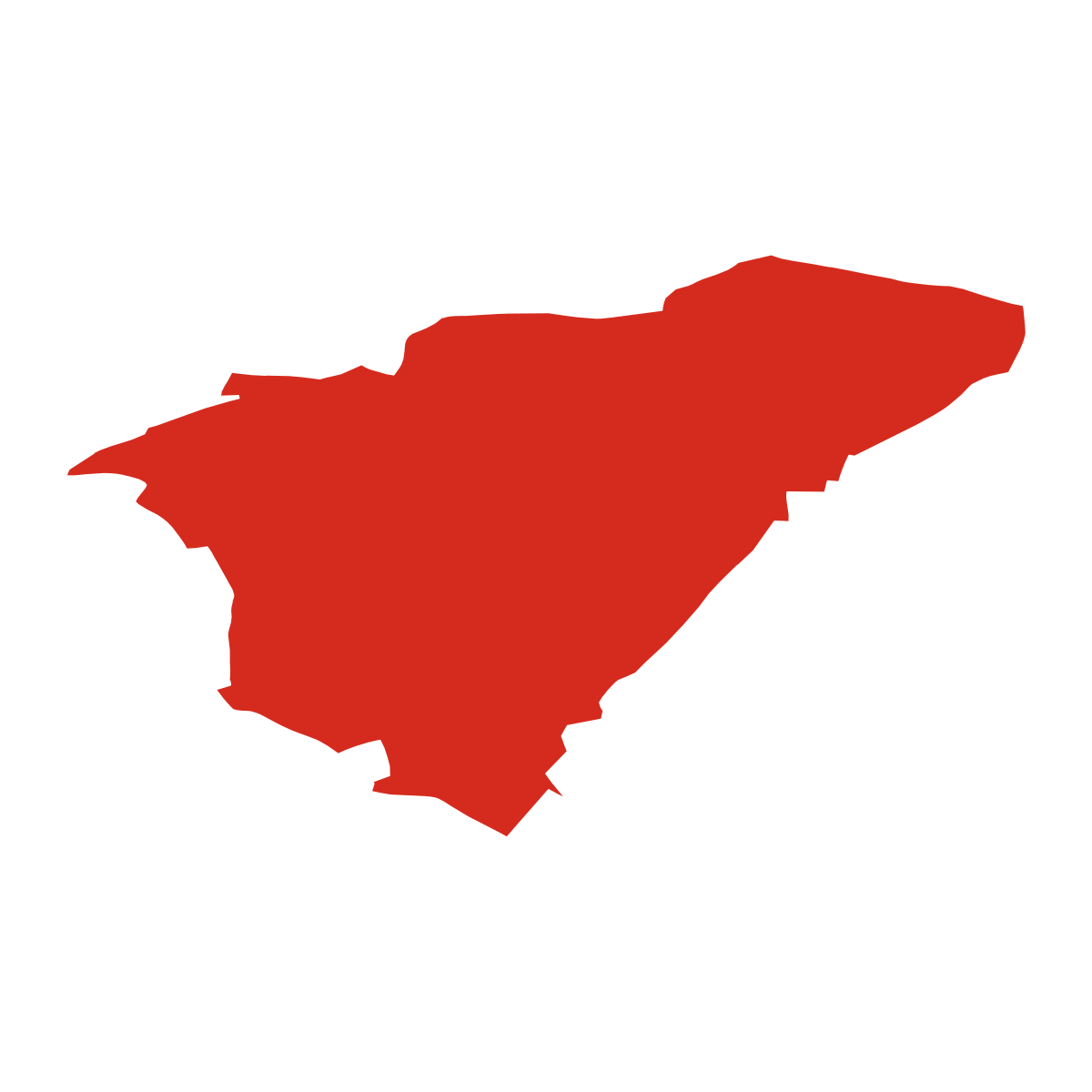 Vrbice boundary map