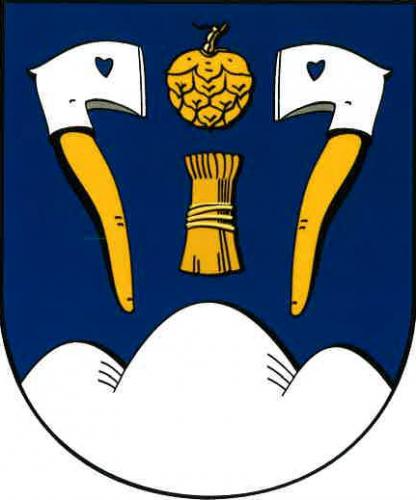 Coat of arms of Vrbice, Central Bohemian Region