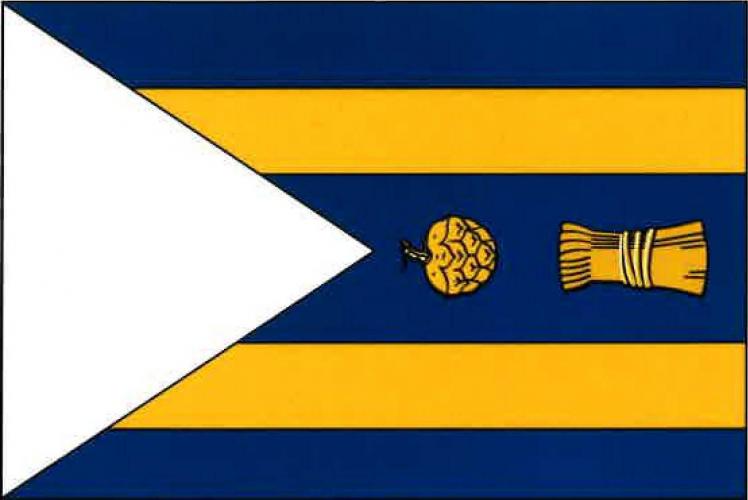 Flag of Vrbice, Central Bohemian Region