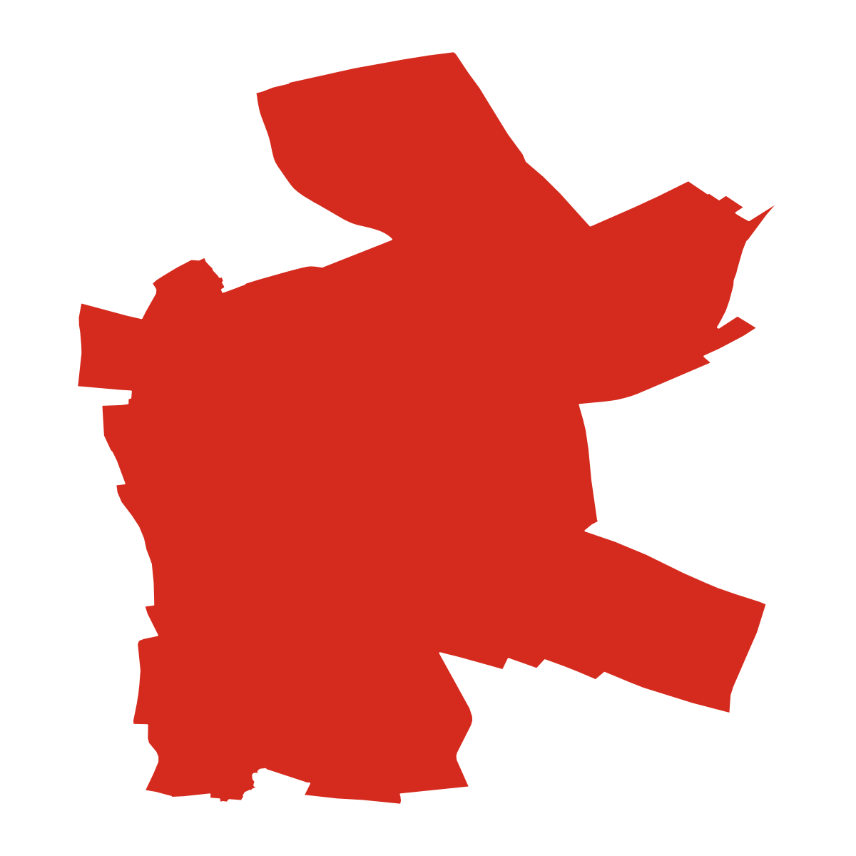 Vrcha boundary map