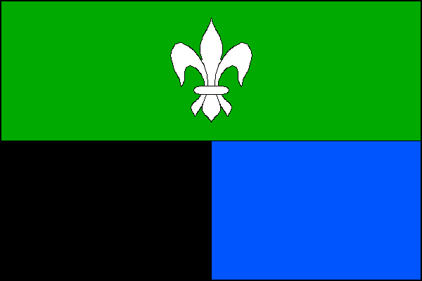 Flag of Vřesová, Karlovy Vary Region