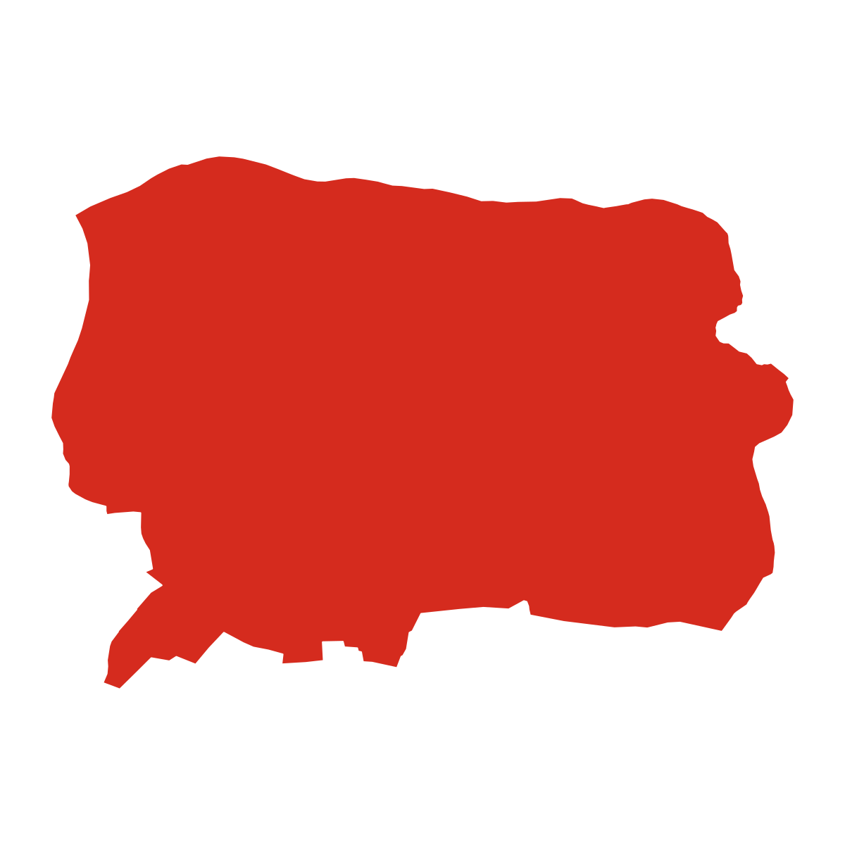 Vřesovice boundary map