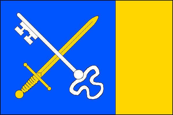 Flag of Vřesovice, Olomouc Region