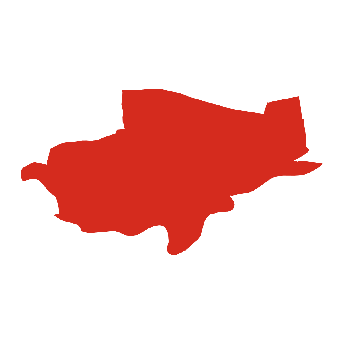 Vršovice boundary map