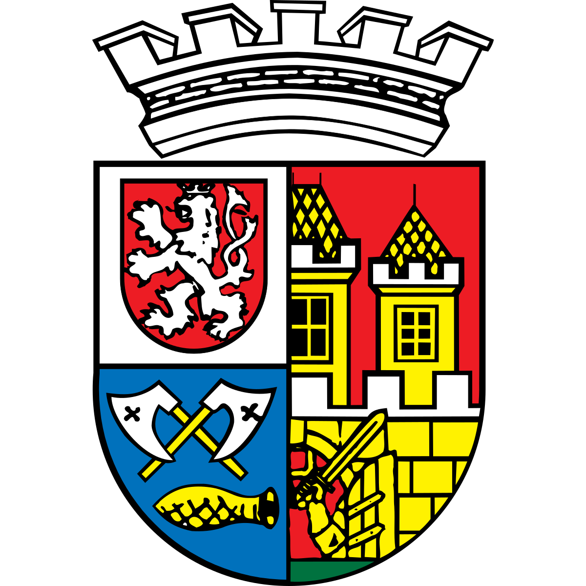 Coat of arms of Vršovice, Prague