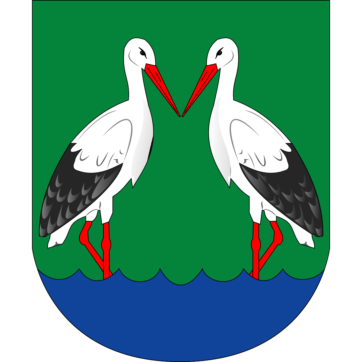 Coat of arms of Výčapy, Vysočina Region