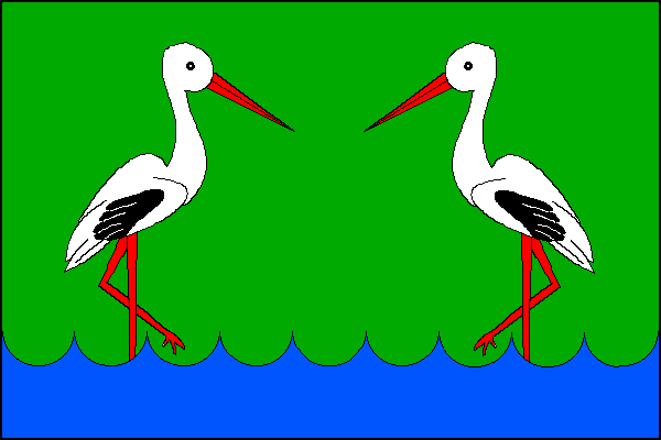 Flag of Výčapy, Vysočina Region