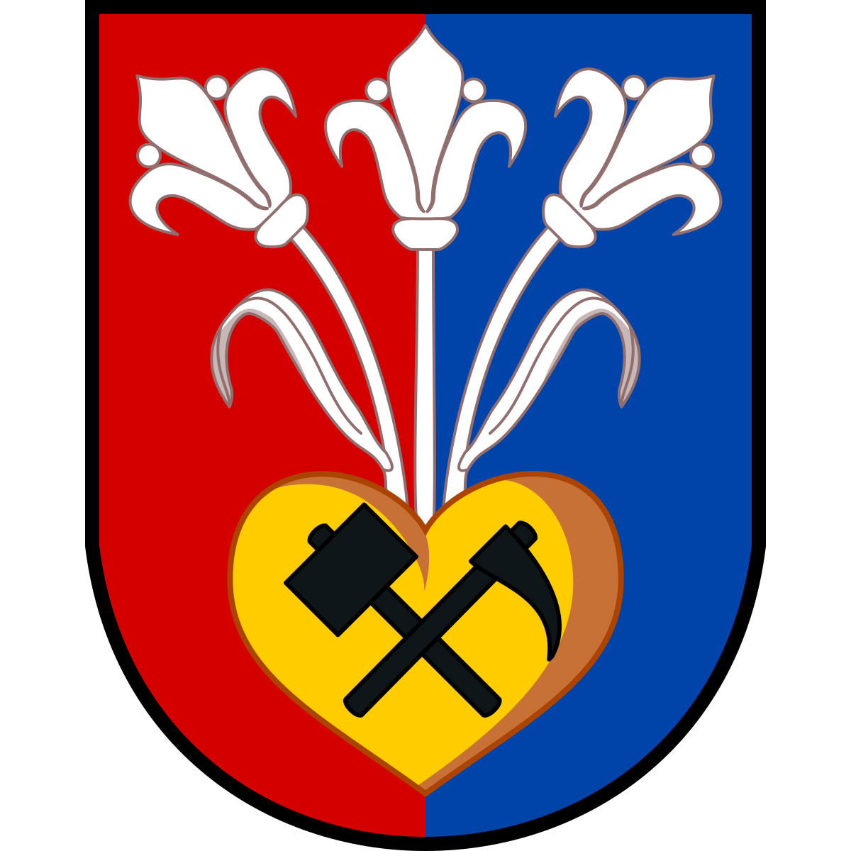 Coat of arms of Výkleky, Olomouc Region