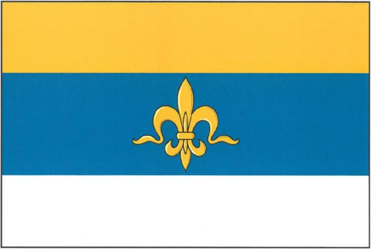 Flag of Vysoká Pec, Karlovy Vary Region