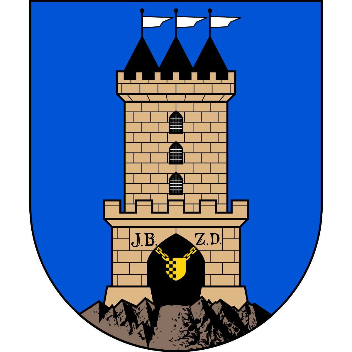Coat of arms of Vysoké Veselí, Hradec Králové Region