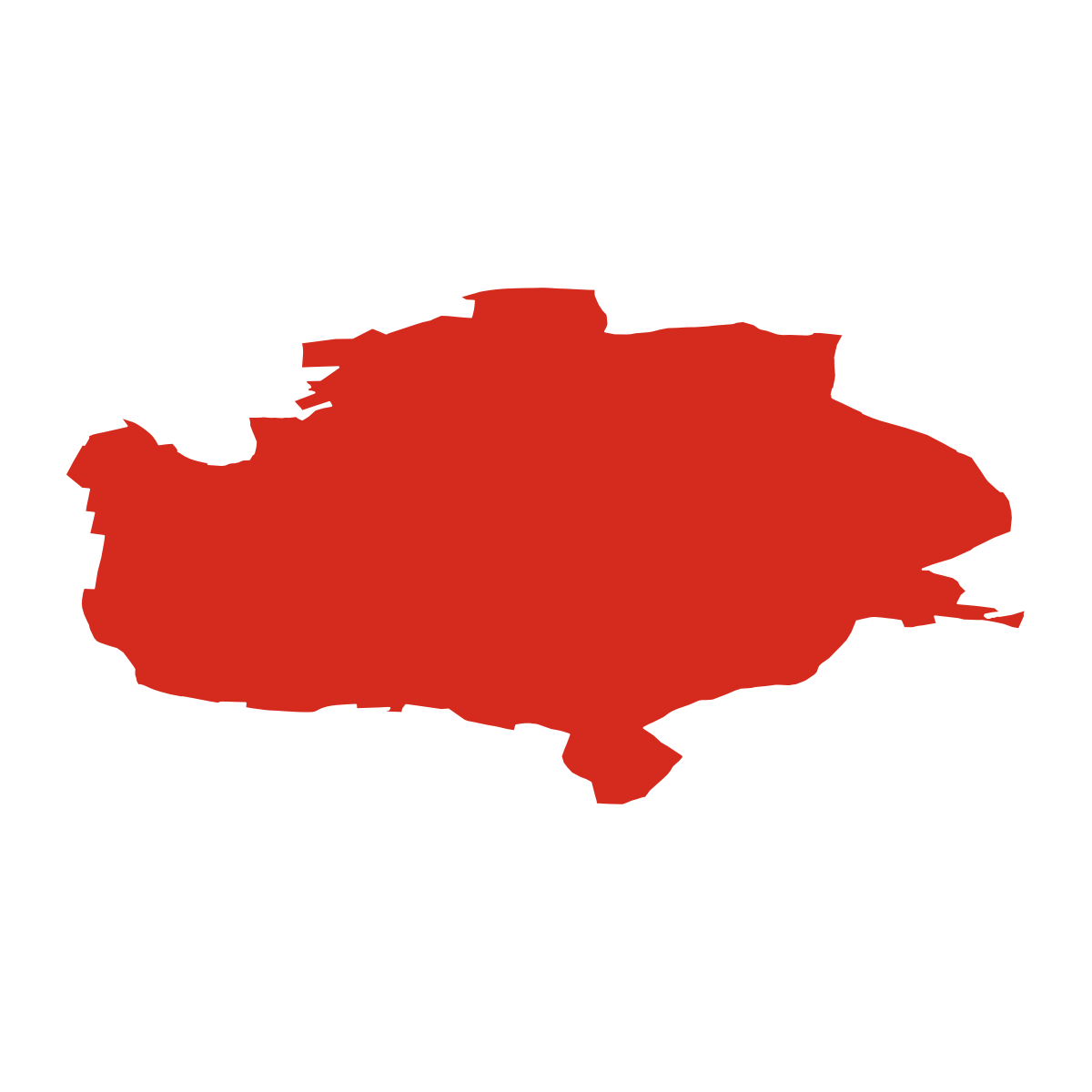 Vysoké Veselí boundary map