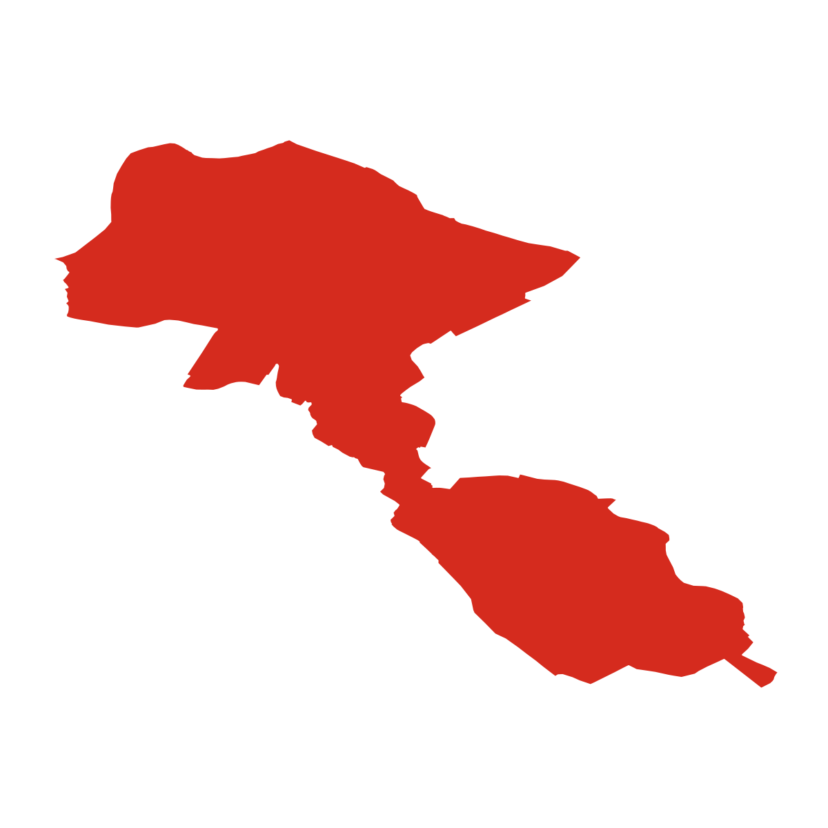 Záboří nad Labem boundary map