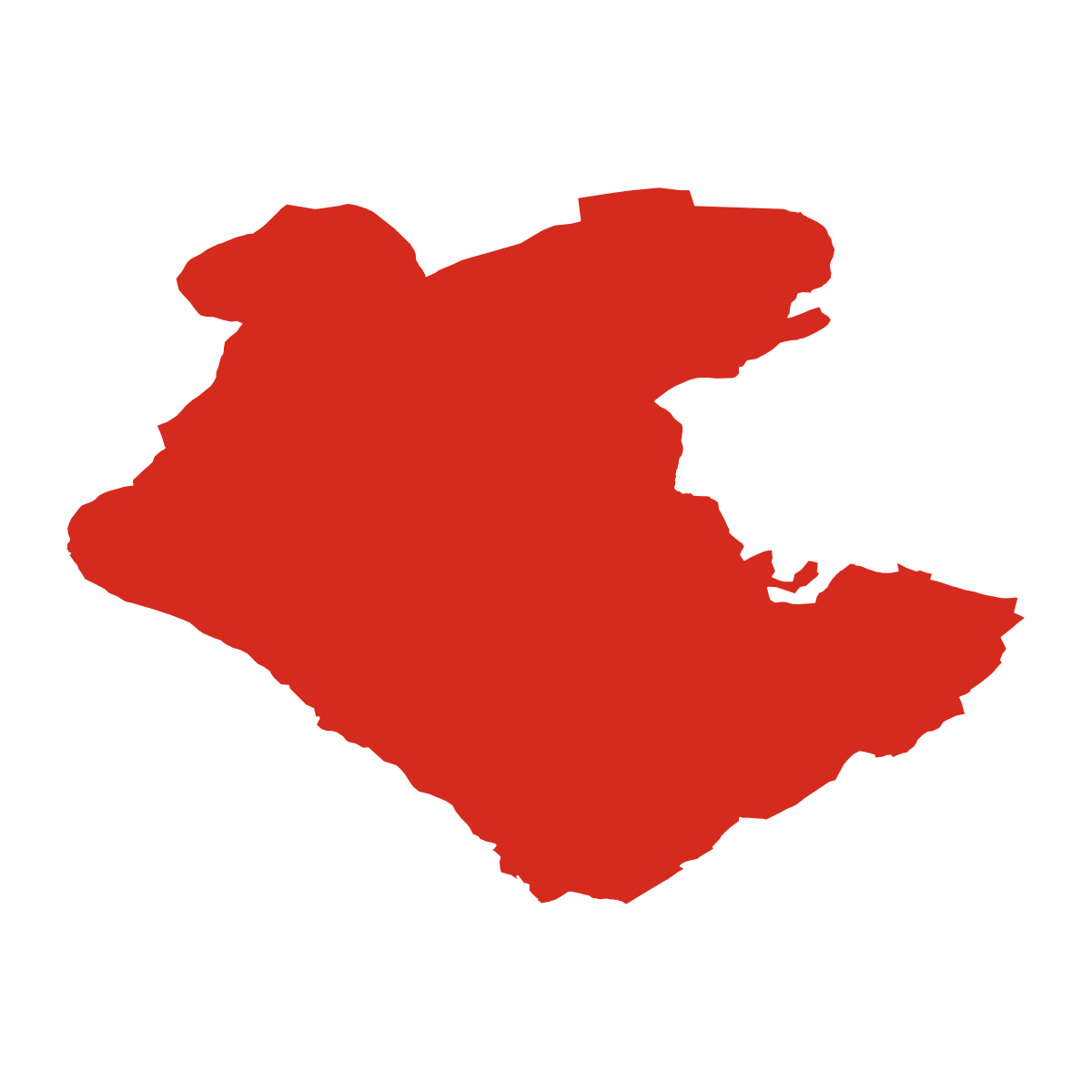 Zábrdí boundary map