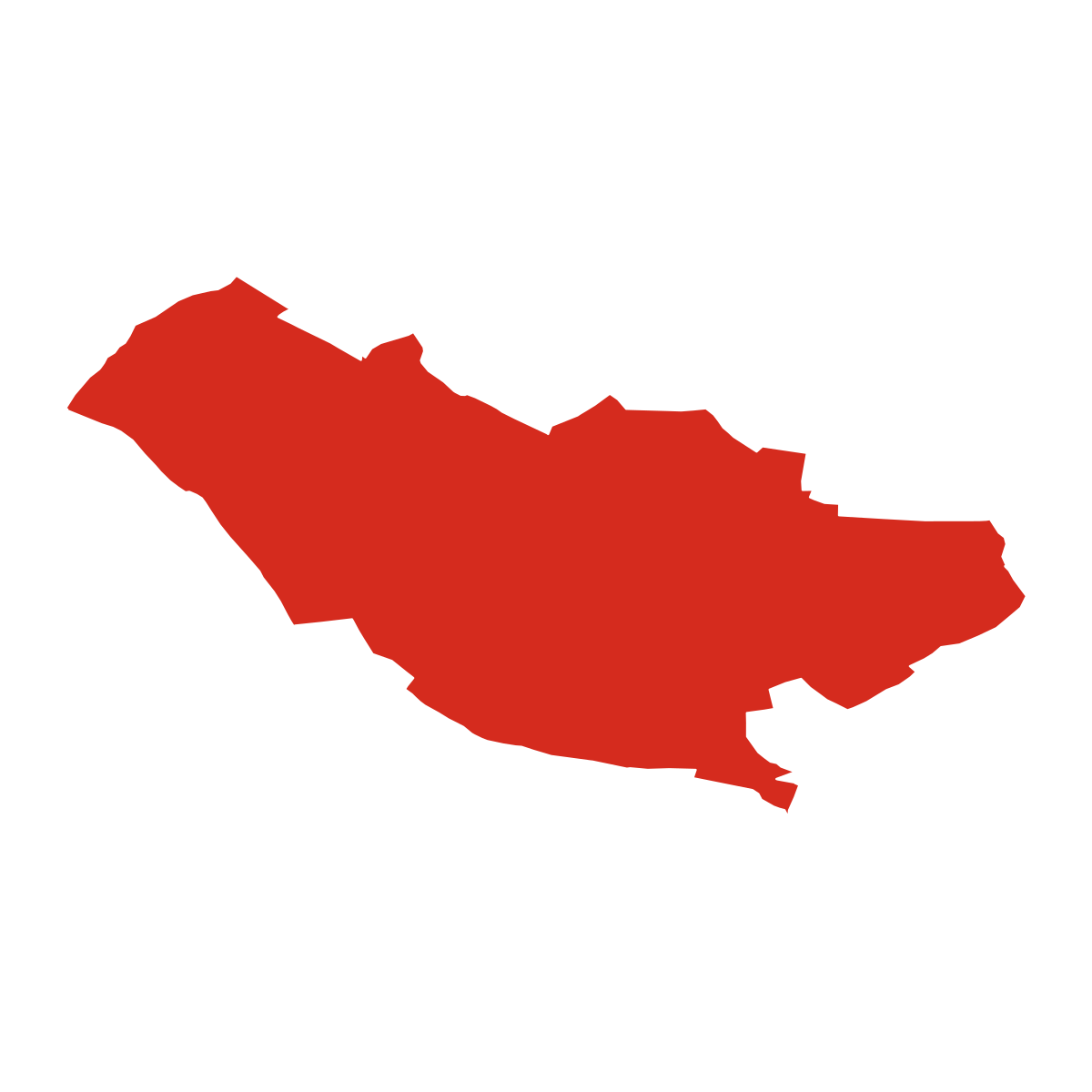 Zábřezí-Řečice boundary map