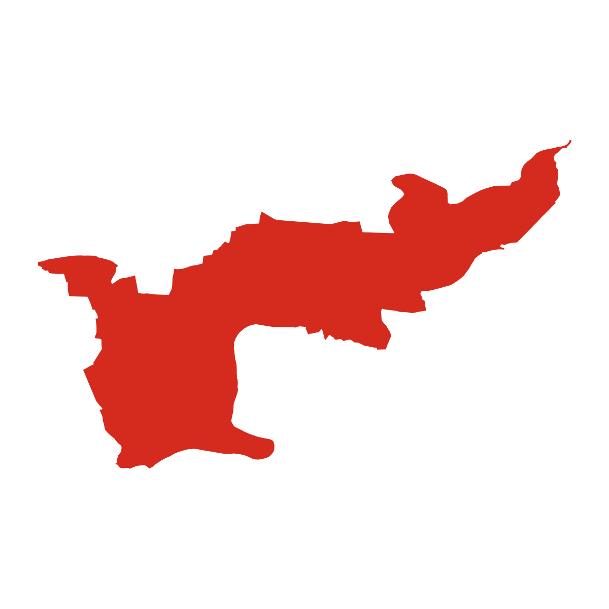 Zahorčice boundary map