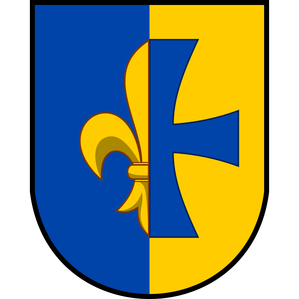 Coat of arms of Zahrada, South Moravian Region