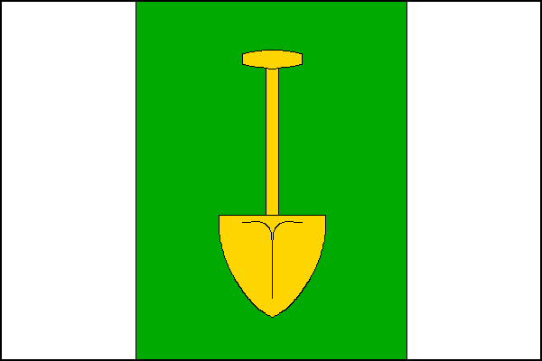 Flag of Žákovice, Olomouc Region