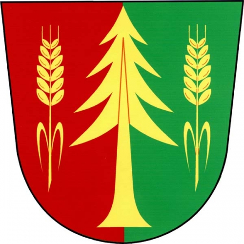 Coat of arms of Zálesí, South Moravian Region