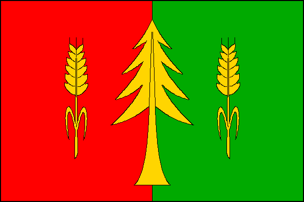 Flag of Zálesí, South Moravian Region