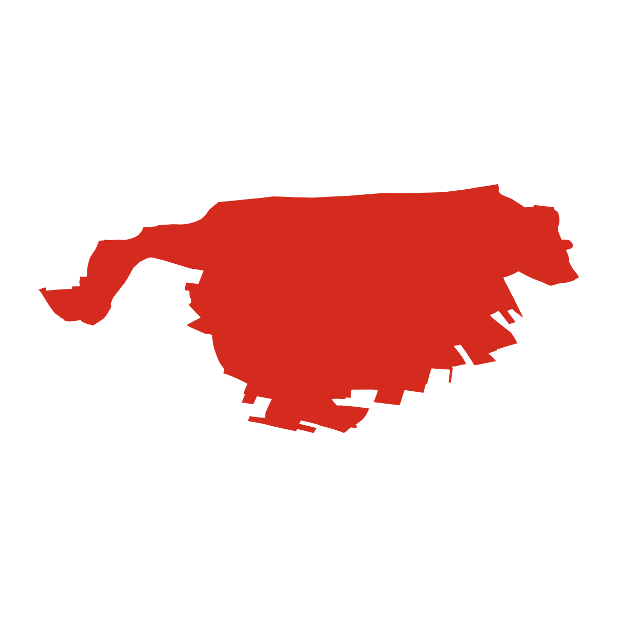 Zálezlice boundary map