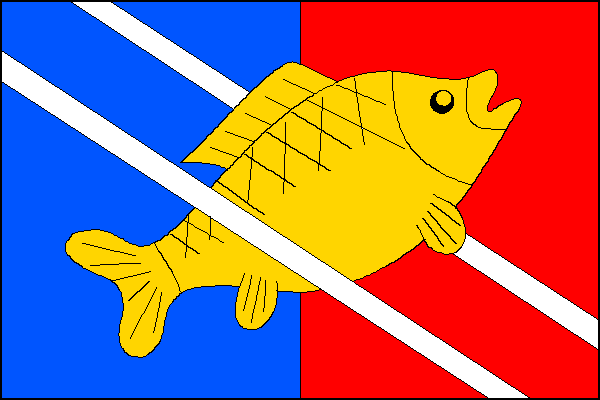Flag of Záluží, South Bohemian Region