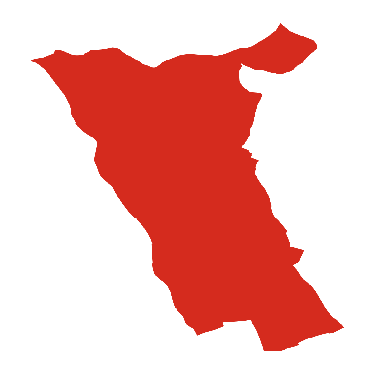 Žarošice boundary map