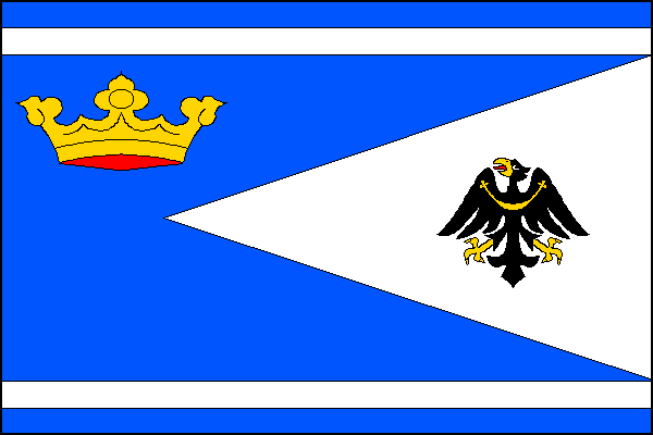 Flag of Záseka, Vysočina Region