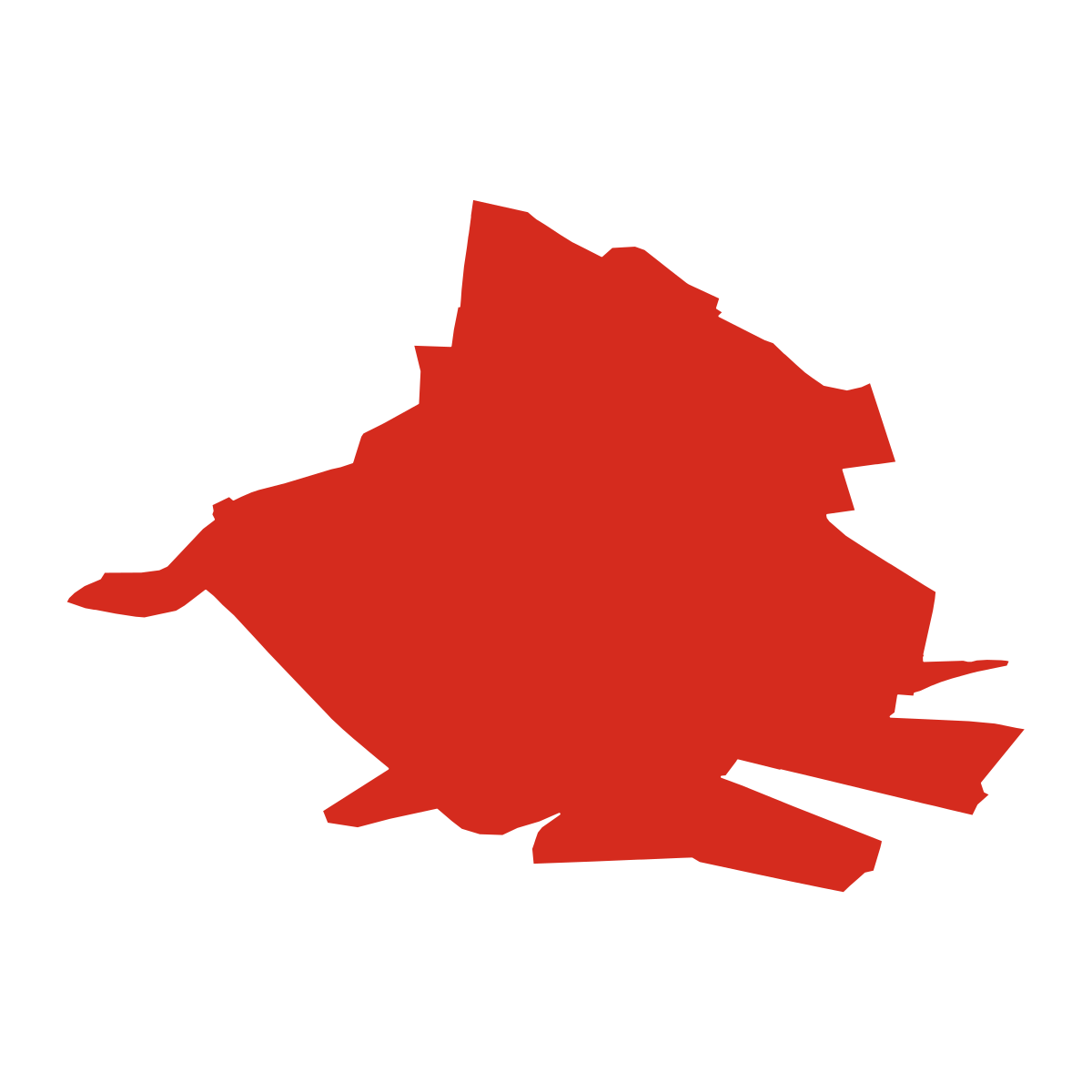 Zastávka boundary map