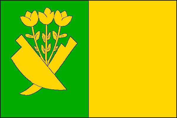 Flag of Zátor, Moravian-Silesian Region