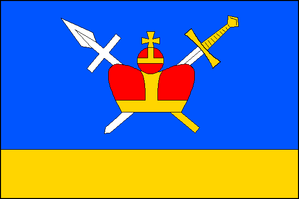 Flag of Zbečno, Central Bohemian Region