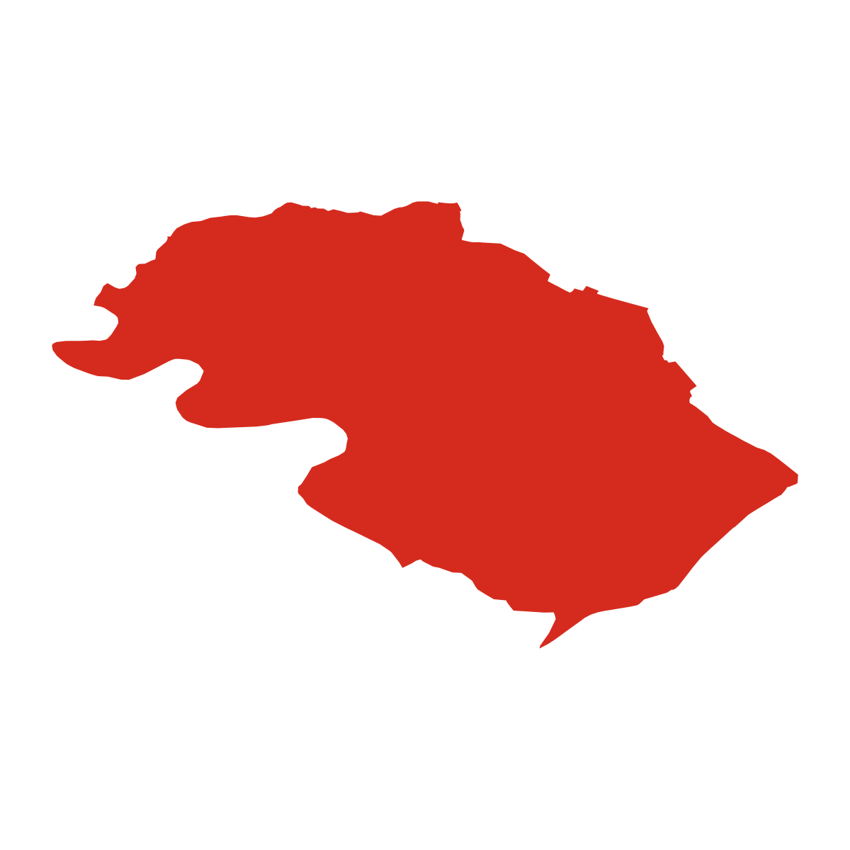 Zblovice boundary map
