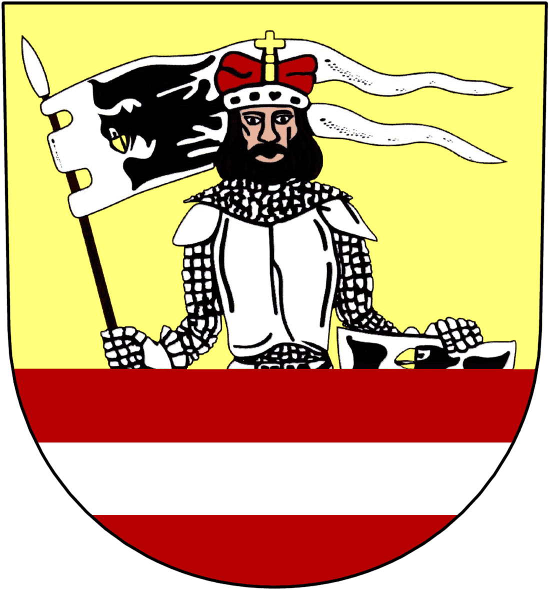 Coat of arms of Zdeslav, Central Bohemian Region