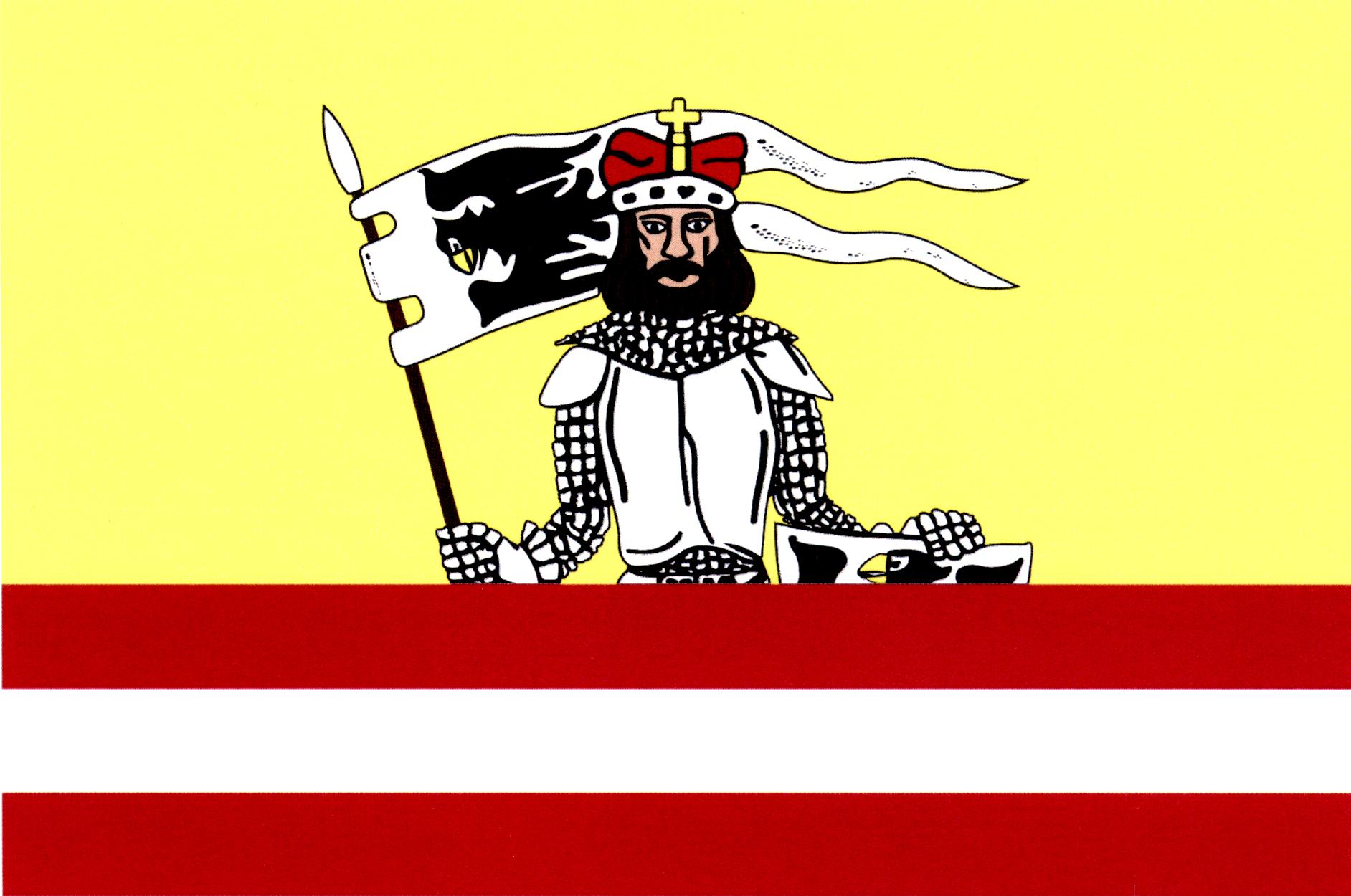 Flag of Zdeslav, Central Bohemian Region