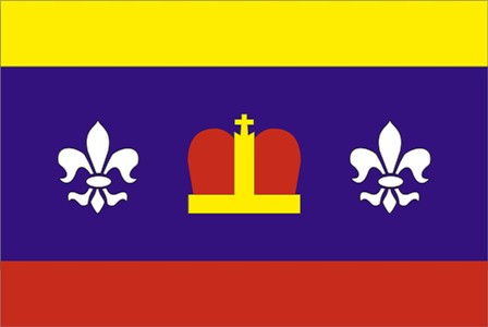 Flag of Zdětín, Olomouc Region