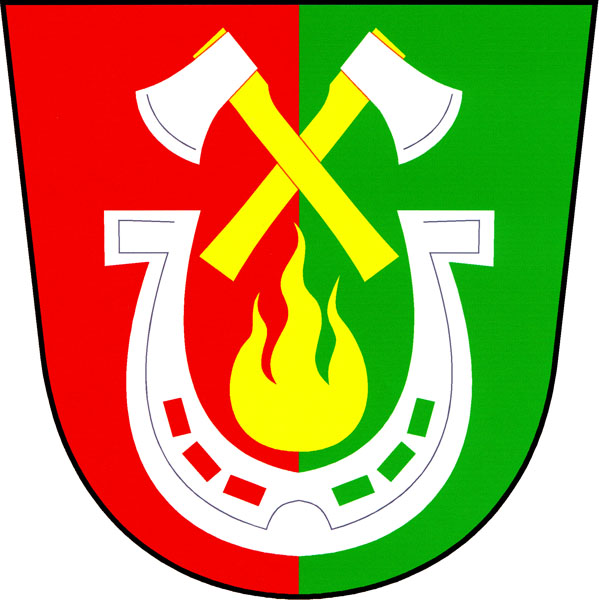 Coat of arms of Ždírec, Liberec Region