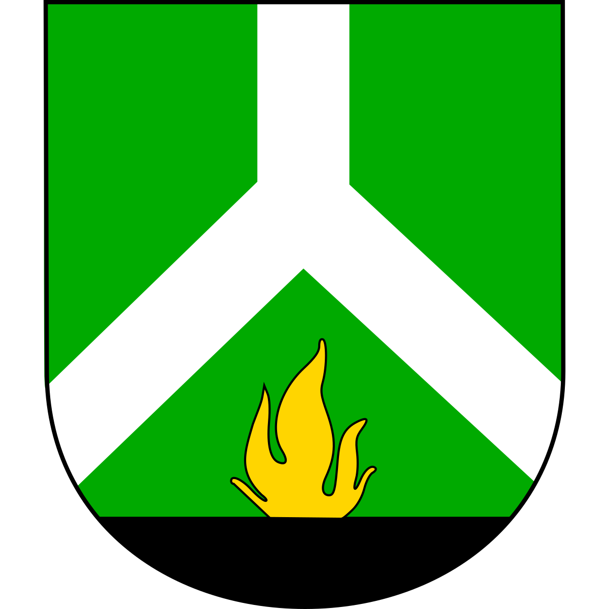 Coat of arms of Ždírec nad Doubravou, Vysočina Region