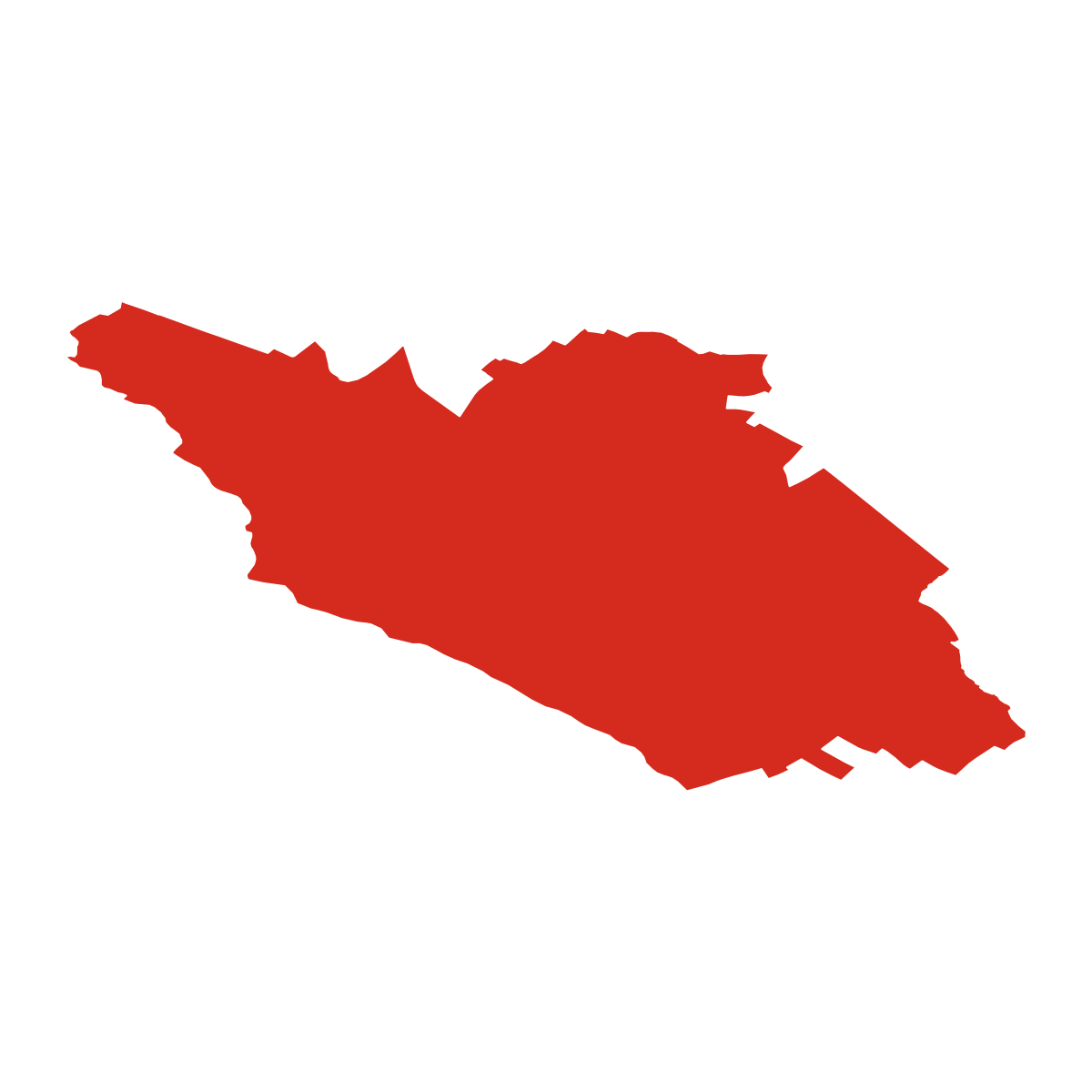 Žebice boundary map
