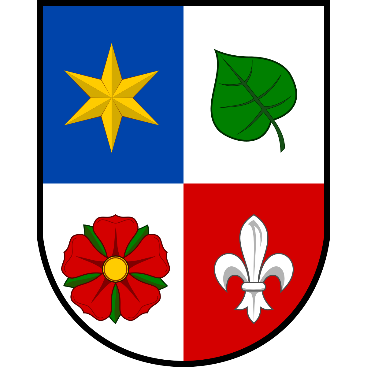 Coat of arms of Žebnice, Plzeň Region
