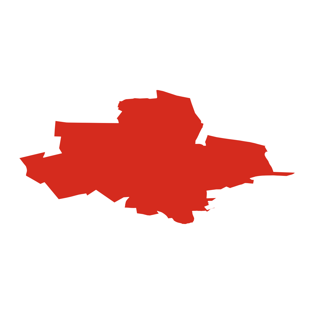 Žeretice boundary map
