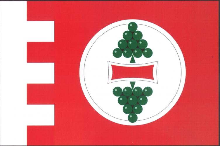 Flag of Žerotice, South Moravian Region