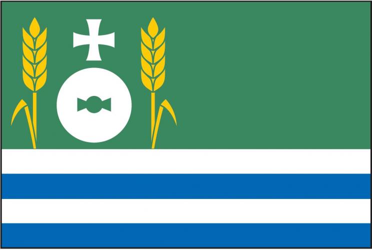 Flag of Žirov, Vysočina Region