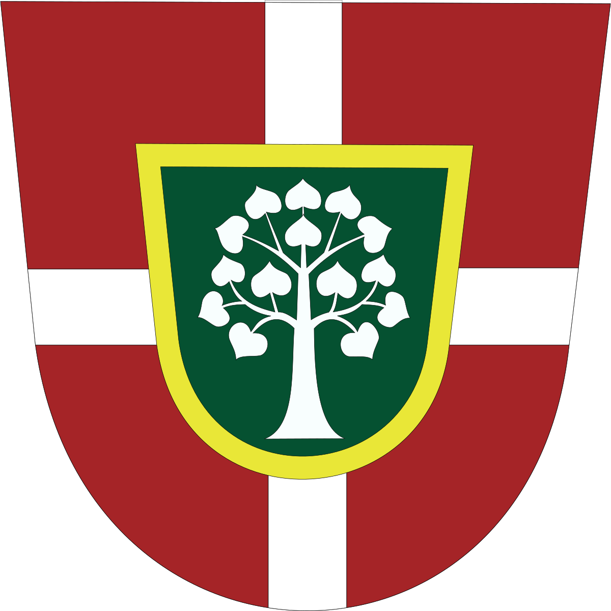 Coat of arms of Žlutava, Zlín Region