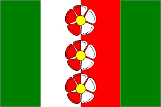 Flag of Žofín, Ústí nad Labem Region